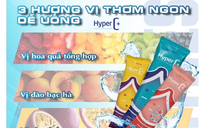 Giới thiệu về nước uống thể thao Hyper C